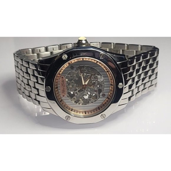 Marc Ecko e35000g1 Automatic Sphere Mechanical Machine Watch Visible Movement - Picture 9 of 13